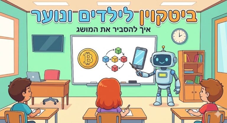 איך להסביר ביטקוין לילדים