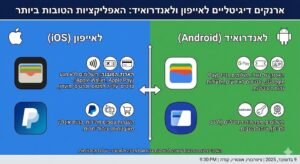 ארנקים דיגיטליים לאייפון ולאנדרואיד