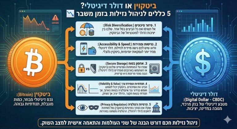 ביטקוין או דולר דיגיטלי