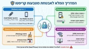 המדריך המלא לאבטחת מטבעות קריפטו