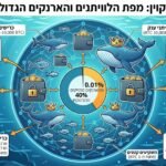 מי שולט בביטקוין מפת הלווייתנים והארנקים הגדולים נחשפת